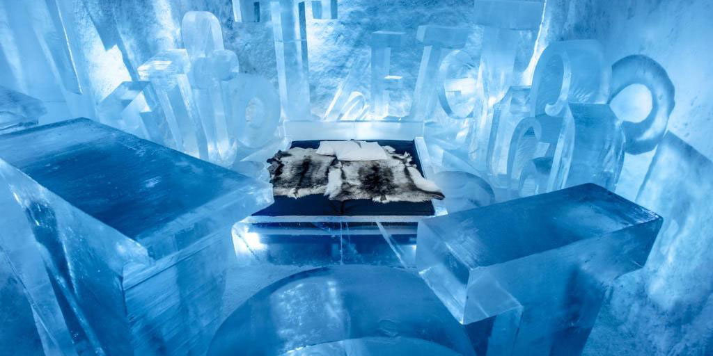 hoteles de hielo hoteles iglu para dormir