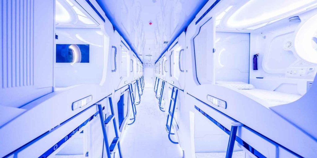 hoteles capsula españa